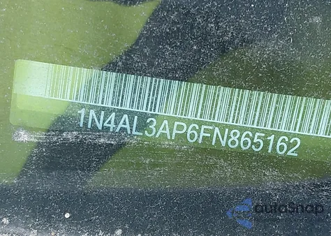 2015 Nissan Altima 2.5/S/Sv/Sl из США, поврежденный, VIN 1N4AL3AP6FN865162